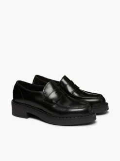 New G.H.BASS Albany Ii Saddle Loafers Black