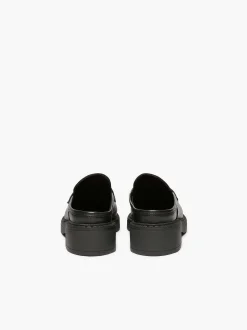 Discount G.H.BASS Albany Ii Saddle Slides Black