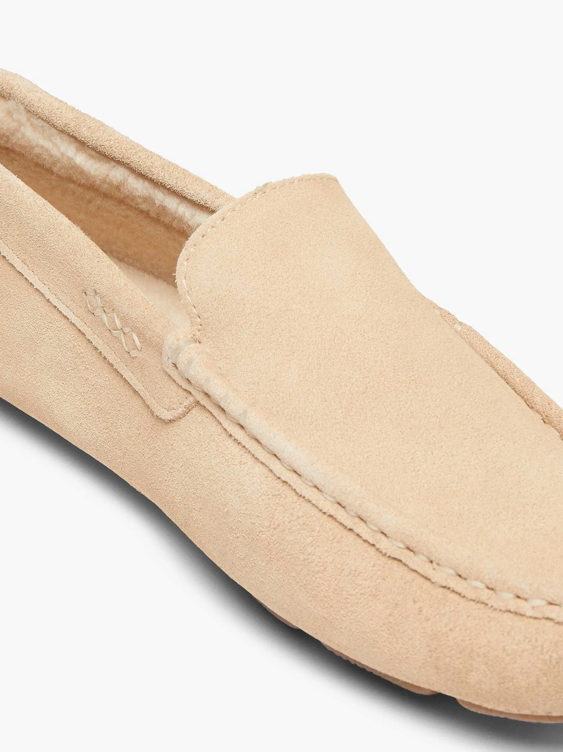 Online G.H.BASS Buffalo Moccasin Slippers Earth Nubuck