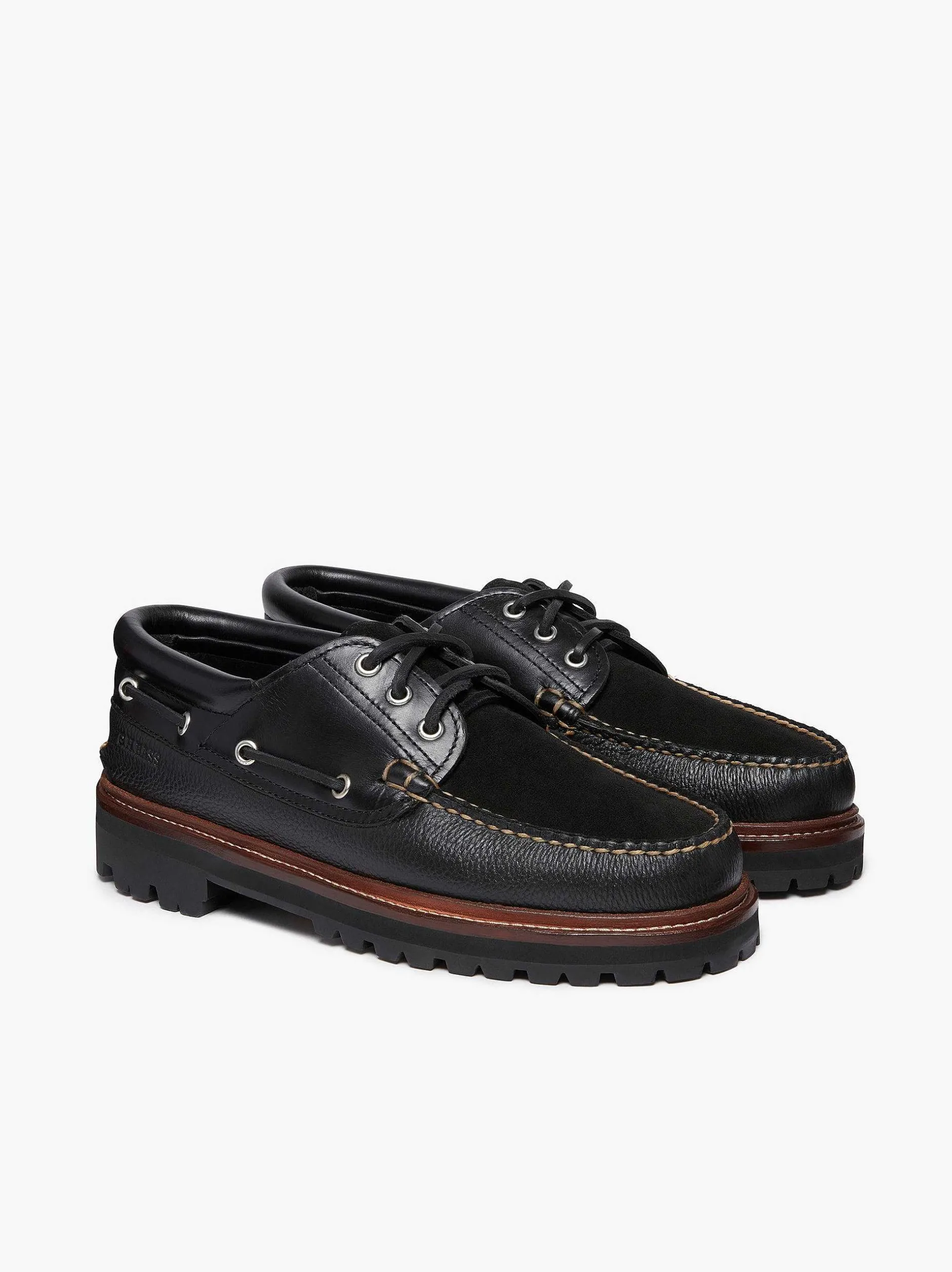 Outlet G.H.BASS 1876 Camp Moc Black