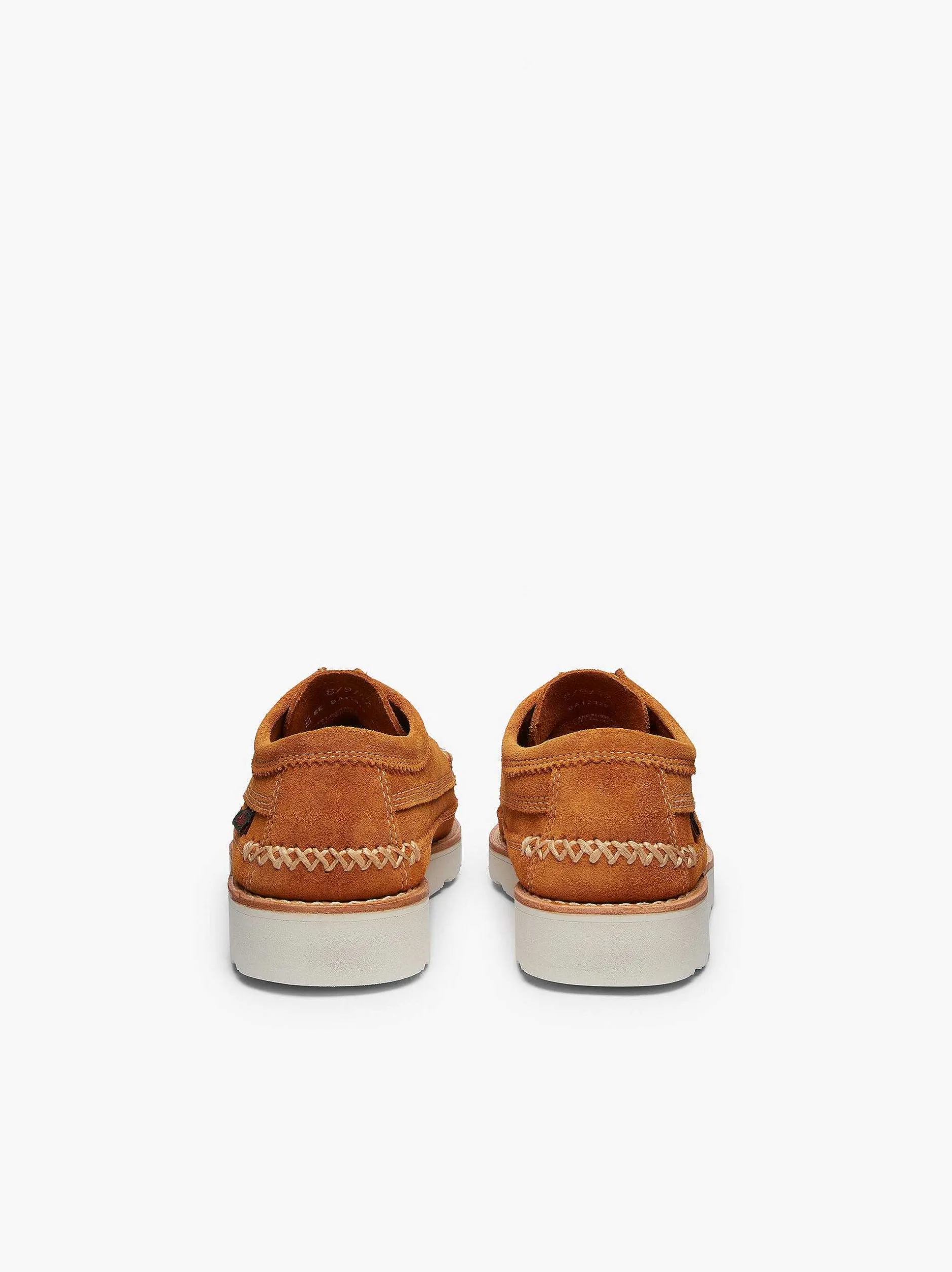 Outlet G.H.BASS Camp Moc Iii Lyndon 4-Eye Moccasin Tan Suede
