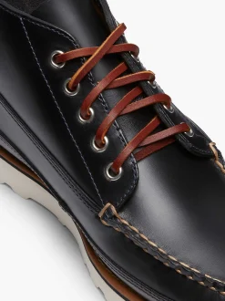Outlet G.H.BASS Camp Moc Iii Ranger Boots Navy