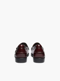 G.H.BASS Easy Weejuns Esther Kiltie Tassel Loafers Wine
