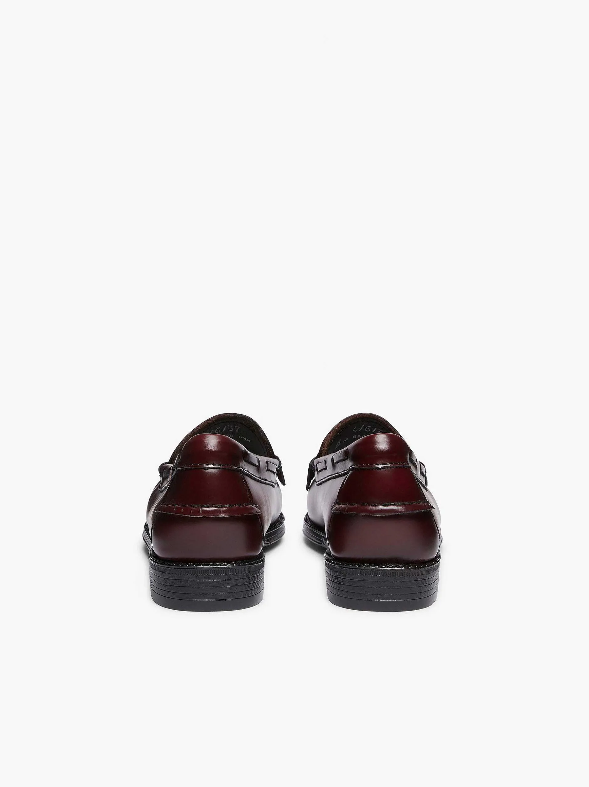 G.H.BASS Easy Weejuns Esther Kiltie Tassel Loafers Wine