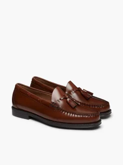Discount G.H.BASS Easy Weejuns Larkin Tassel Loafers Brown