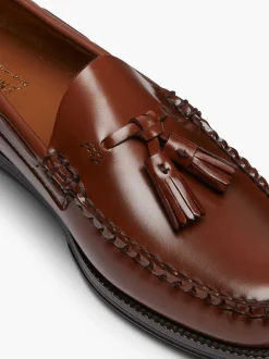 Discount G.H.BASS Easy Weejuns Larkin Tassel Loafers Brown