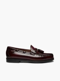 Clearance G.H.BASS Easy Weejuns Larkin Tassel Loafers Wine