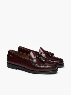 Clearance G.H.BASS Easy Weejuns Larkin Tassel Loafers Wine