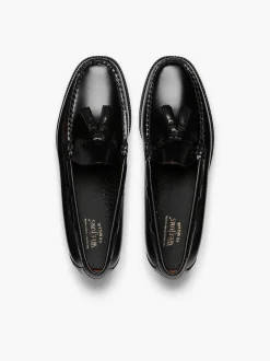 Clearance G.H.BASS Easy Weejuns Larkin Tassel Loafers Black