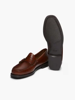 Hot G.H.BASS Easy Weejuns Larson Penny Loafers Brown