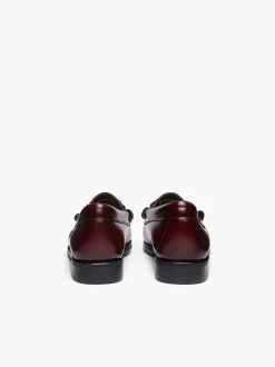New G.H.BASS Easy Weejuns Lianna Horsebit Loafers Wine