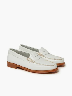 Best G.H.BASS Easy Weejuns Penny Loafers White