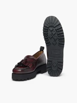 Sale G.H.BASS G.H Bass X Fred Perry Weejuns 90S Kiltie Wine
