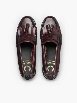 Sale G.H.BASS G.H Bass X Fred Perry Weejuns 90S Kiltie Wine