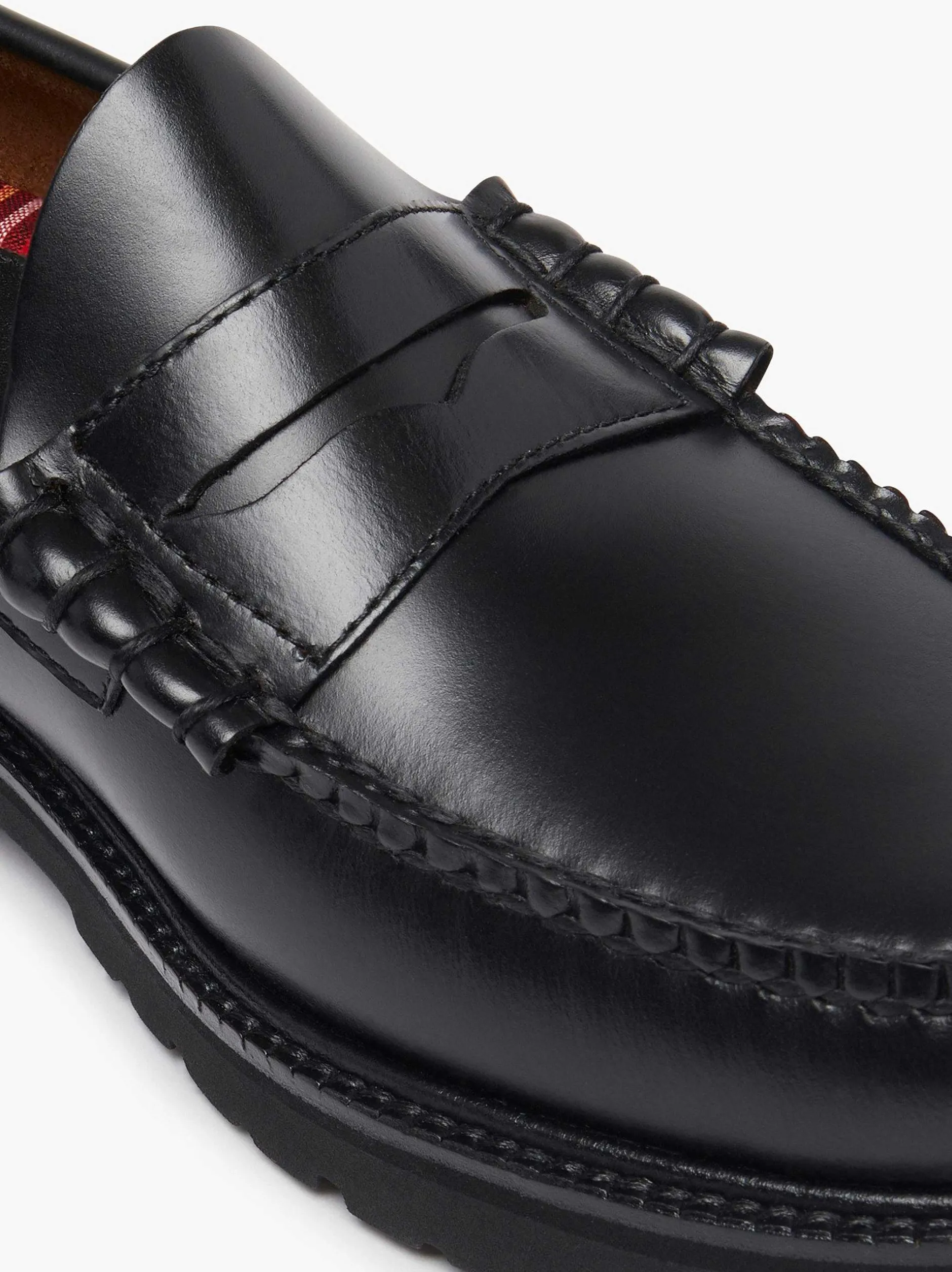Clearance G.H.BASS G.H. Bass X Fred Perry Weejuns 90S Larson Penny Black