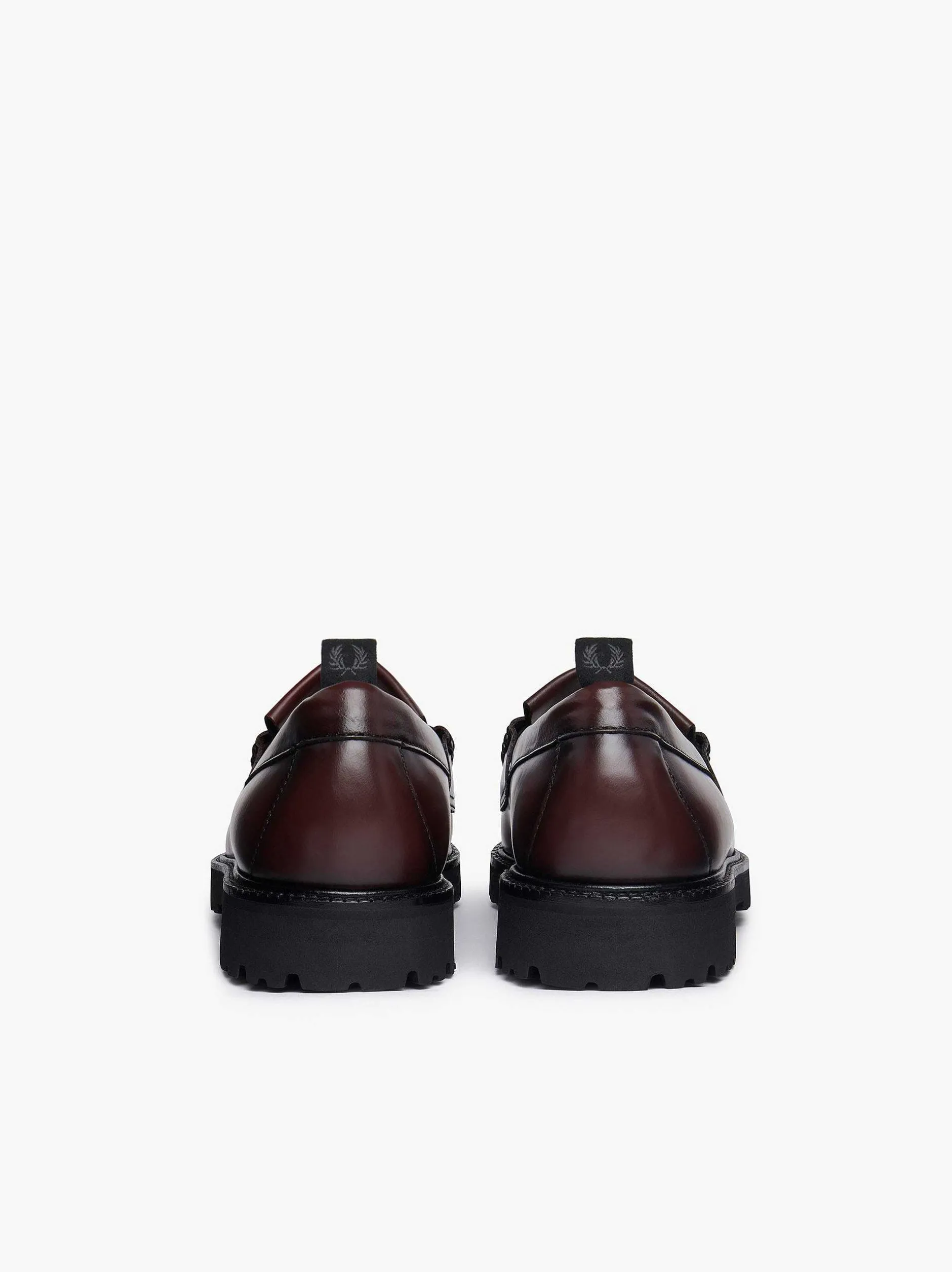 G.H.BASS X Fred Perry Weejuns 90S Layton Tassel Loafers Wine