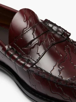 Hot G.H.BASS X Maharishi Larson Penny Loafers Wine