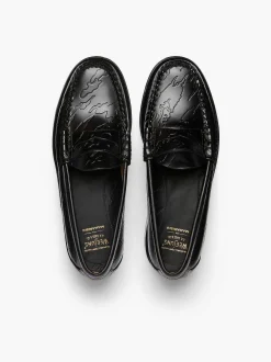 Online G.H.BASS X Maharishi Larson Penny Loafers Black