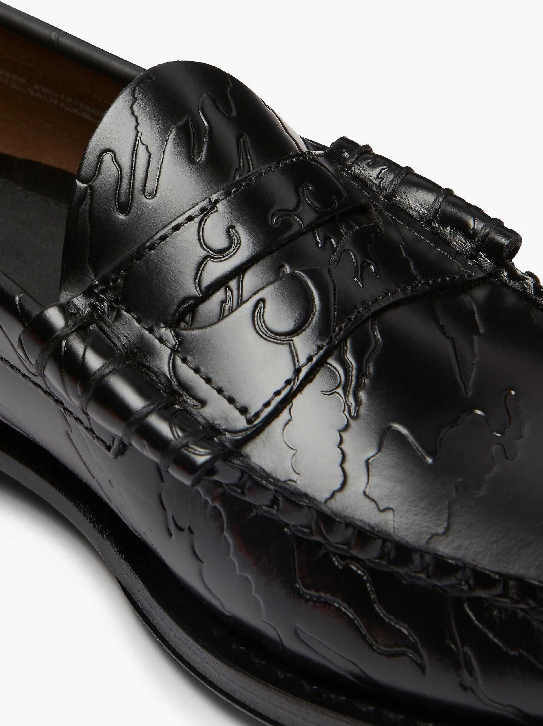 Online G.H.BASS X Maharishi Larson Penny Loafers Black