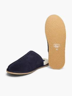 New G.H.BASS Granby Mule Slippers Navy