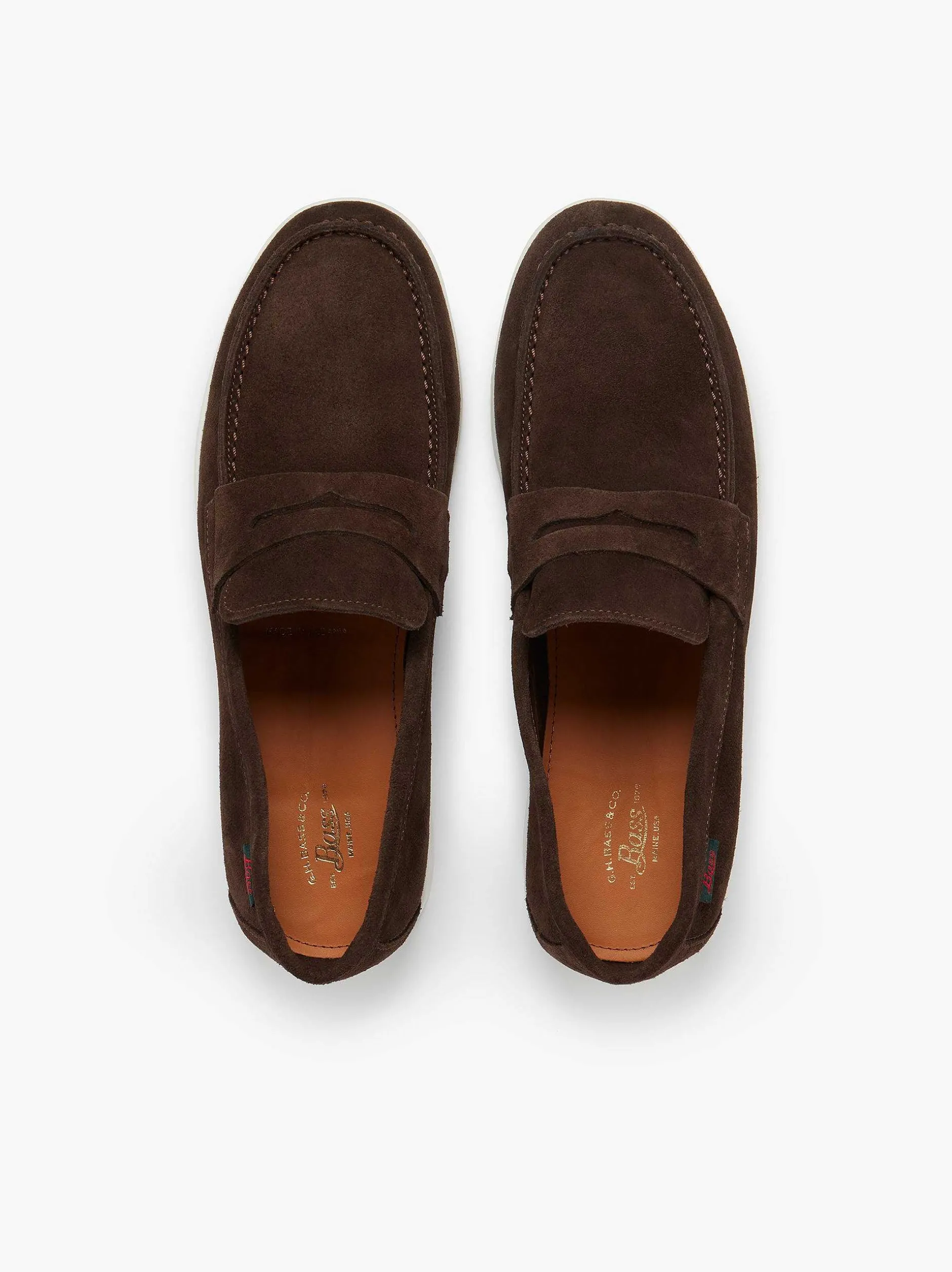 Clearance G.H.BASS Newport Penny Loafers Brown
