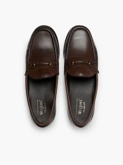 Clearance G.H.BASS Panama Lianna Saddle Bar Loafers