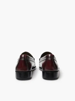 Sale G.H.BASS Weejuns Estelle Brogue Tassel Loafers Wine