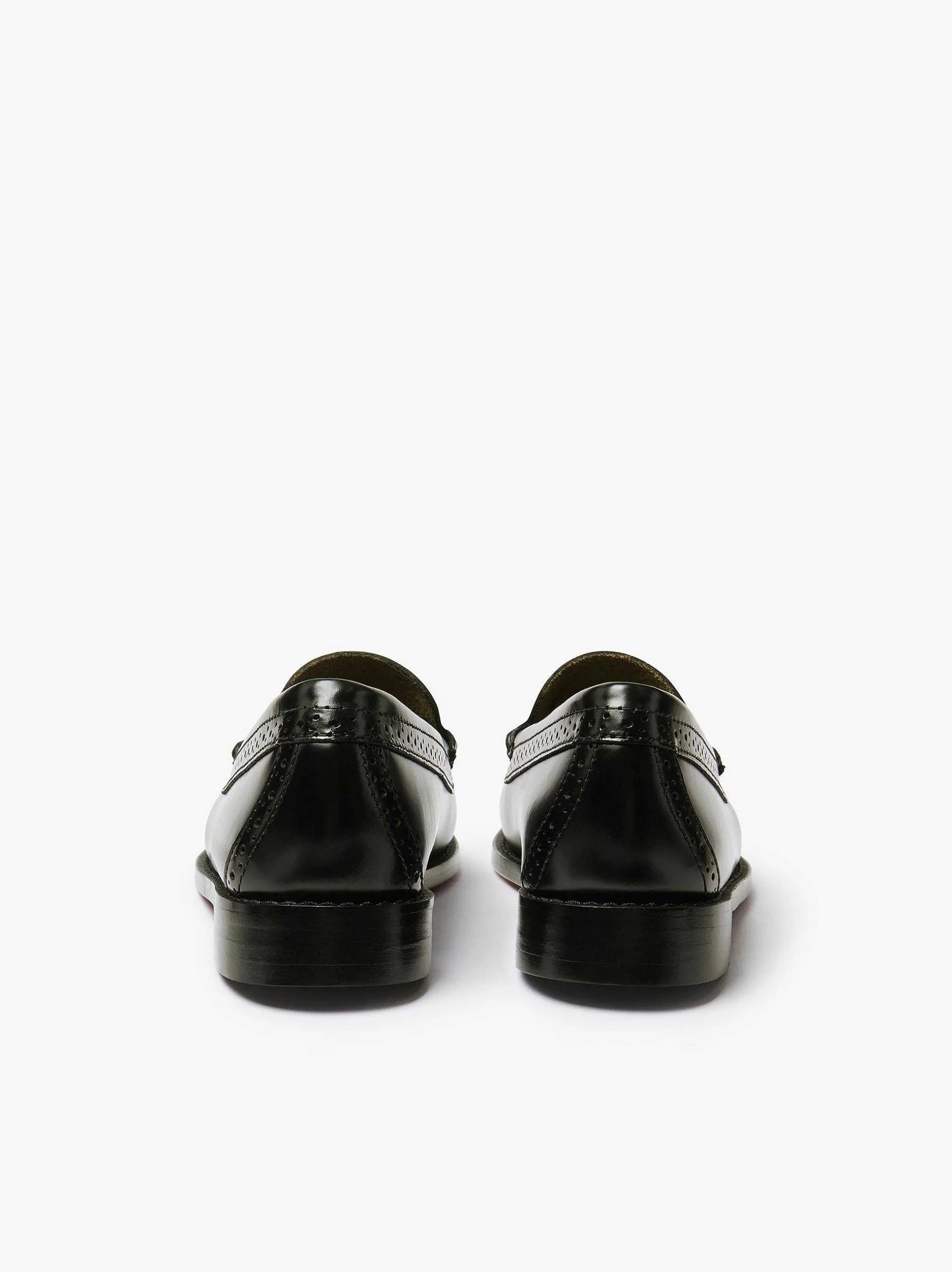 Outlet G.H.BASS Weejuns Estelle Brogue Tassel Loafers Black