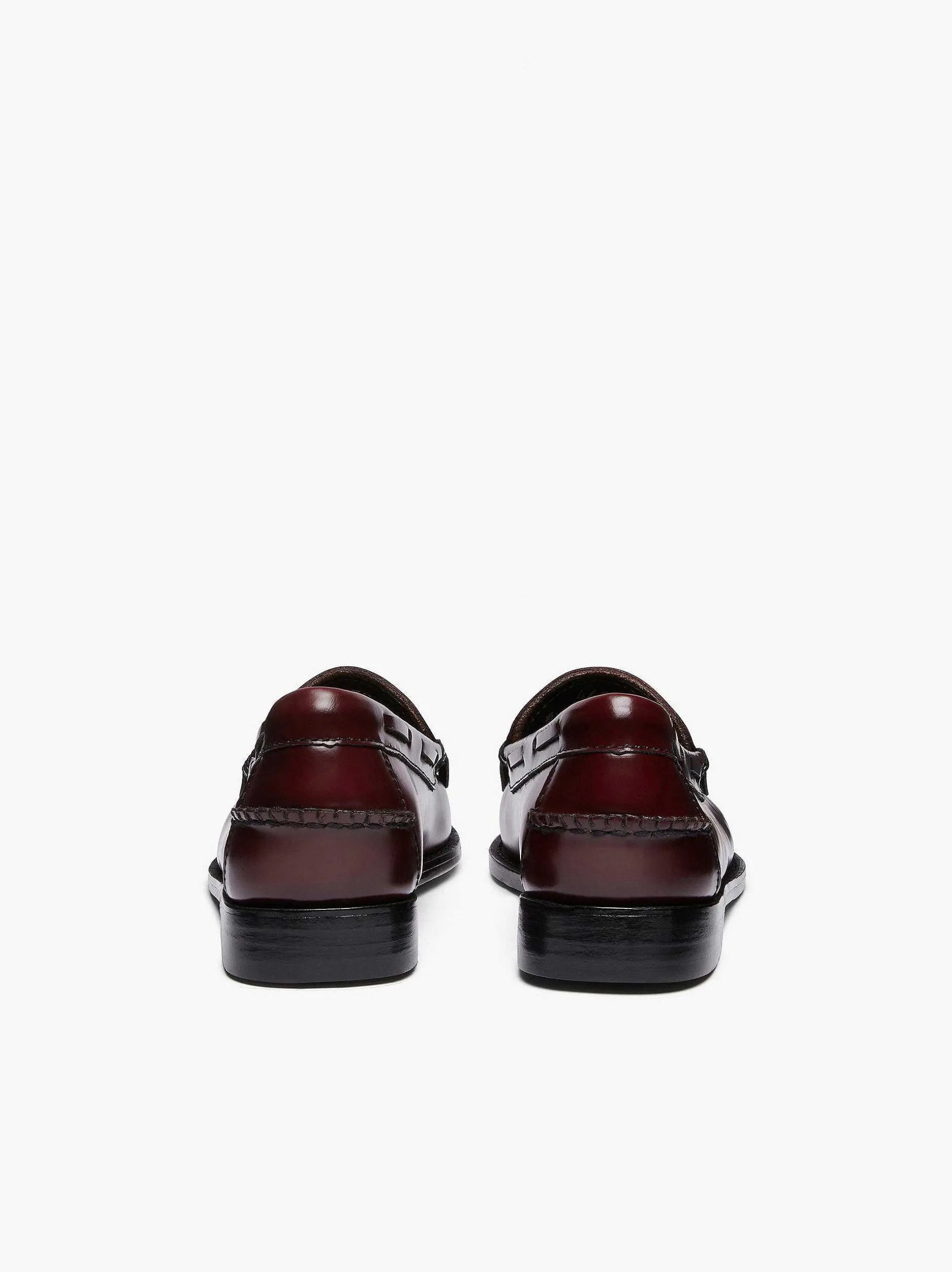 Clearance G.H.BASS Weejuns Esther Kiltie Tassel Loafers Wine