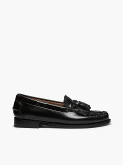 Outlet G.H.BASS Weejuns Esther Kiltie Tassel Loafers Black