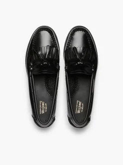 Outlet G.H.BASS Weejuns Esther Kiltie Tassel Loafers Black