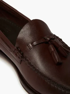 G.H.BASS Weejuns Larkin Tassel Loafers Chocolate