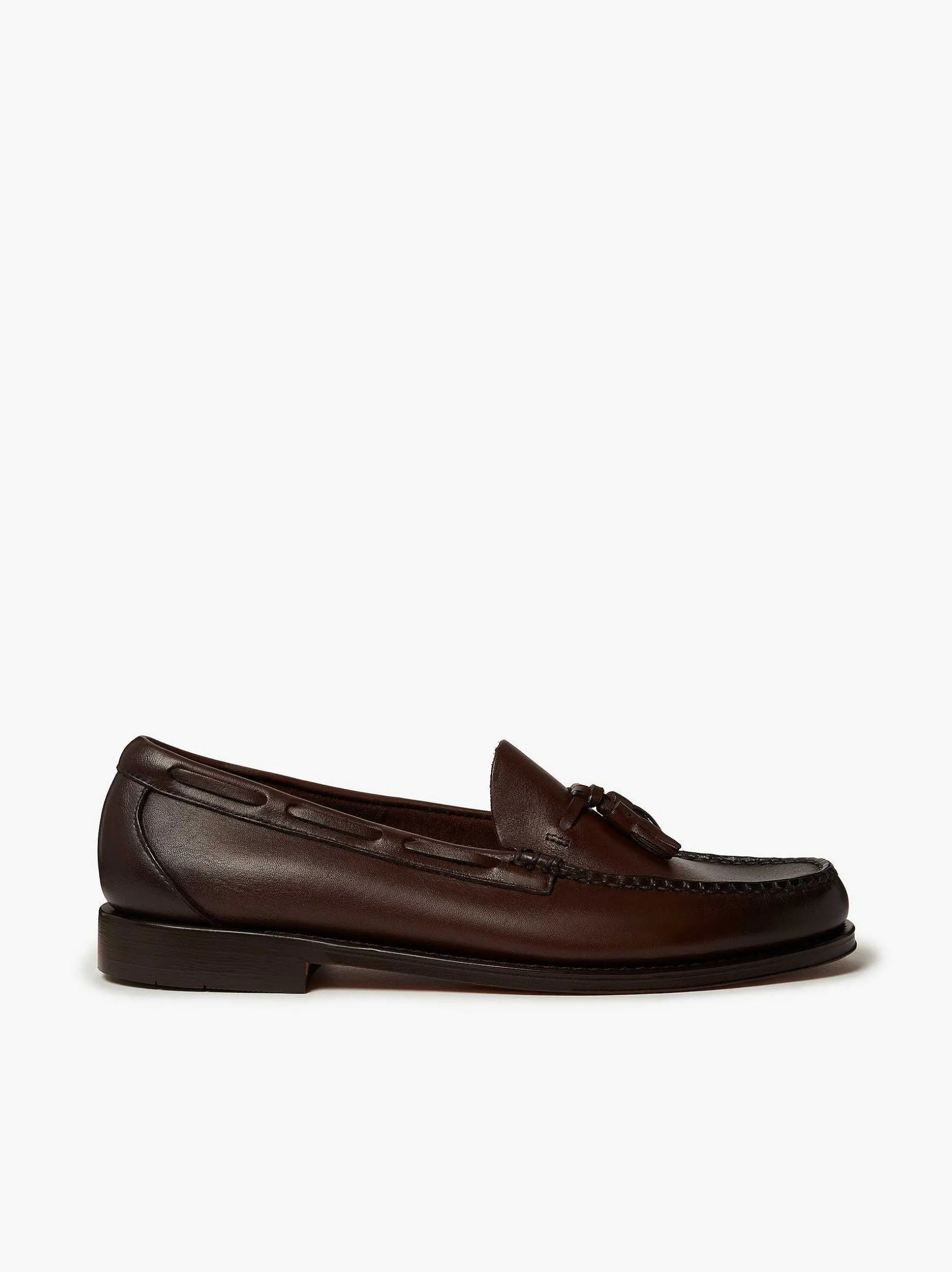 G.H.BASS Weejuns Larkin Tassel Loafers Chocolate