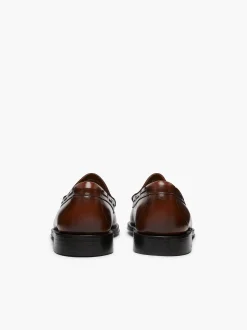 Outlet G.H.BASS Weejuns Larkin Tassel Loafers Brown