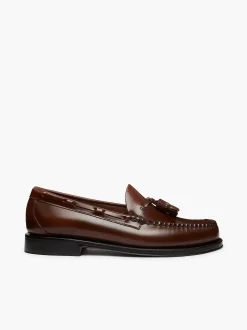 Outlet G.H.BASS Weejuns Larkin Tassel Loafers Brown