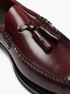 Sale G.H.BASS Weejuns Larkin Tassel Loafers Wine
