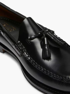 Sale G.H.BASS Weejuns Larkin Tassel Loafers Black