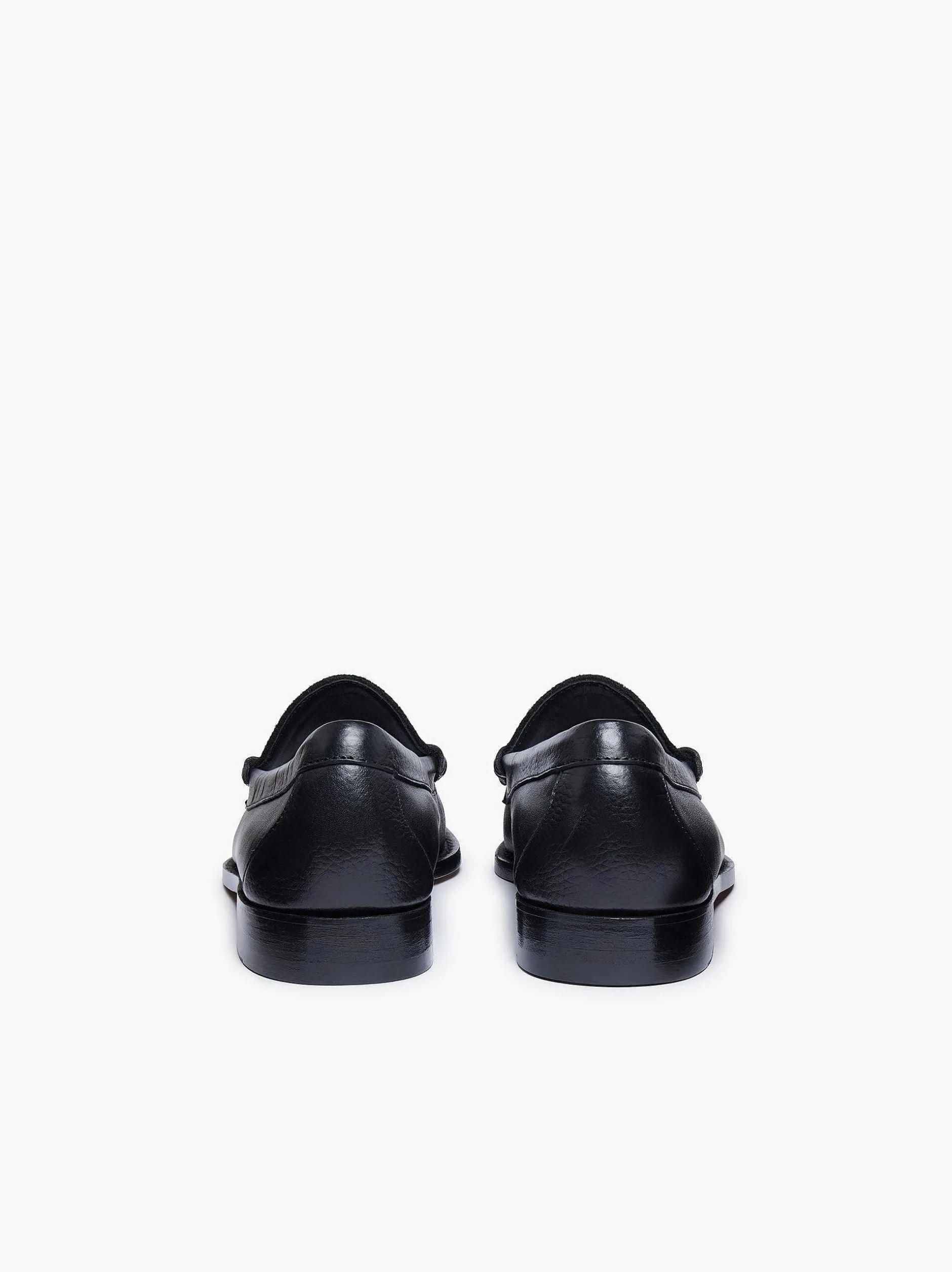 Clearance G.H.BASS Weejuns Larson Letterman Penny Loafers Black