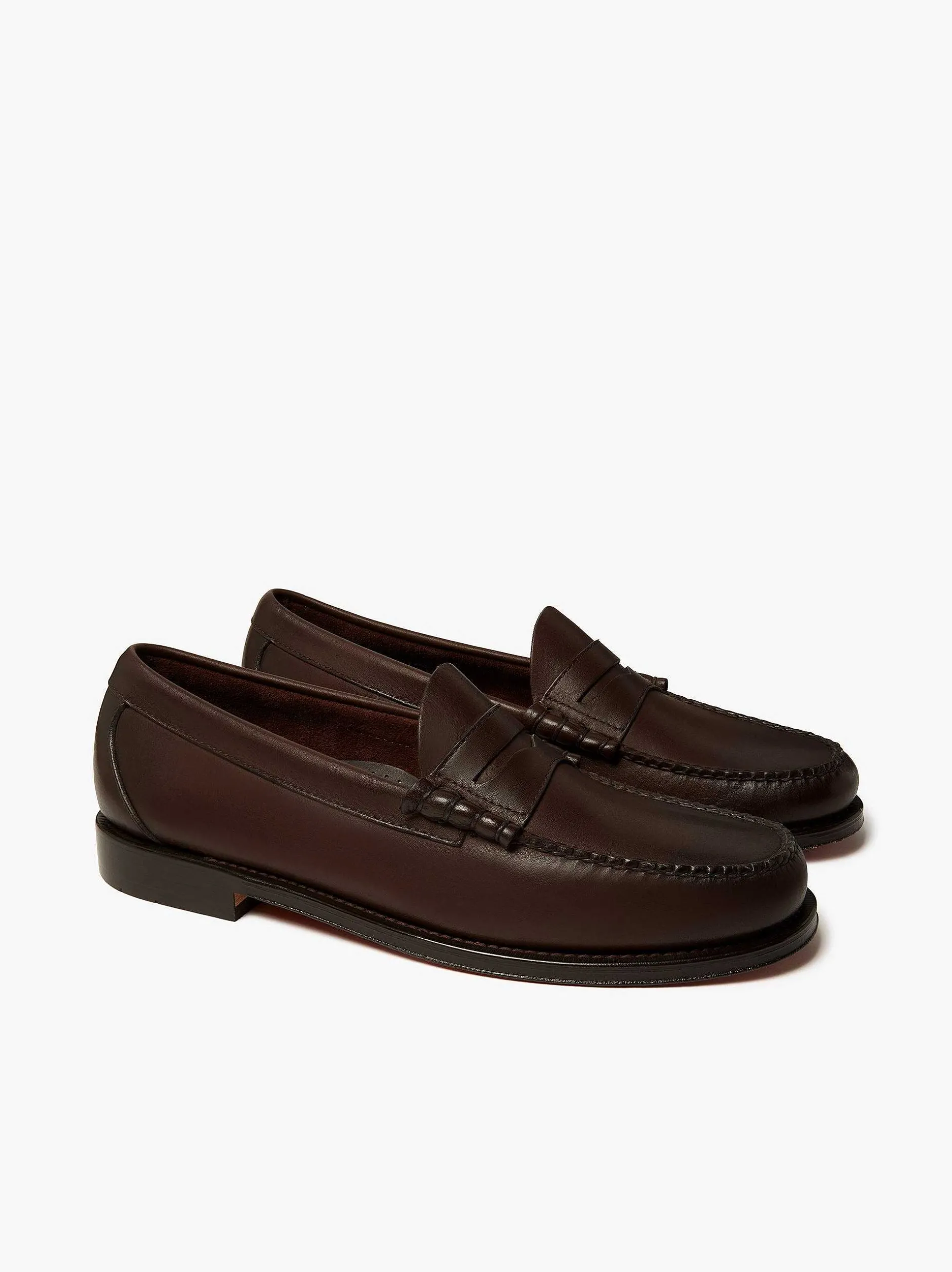 Online G.H.BASS Weejuns Larson Penny Loafers Chocolate