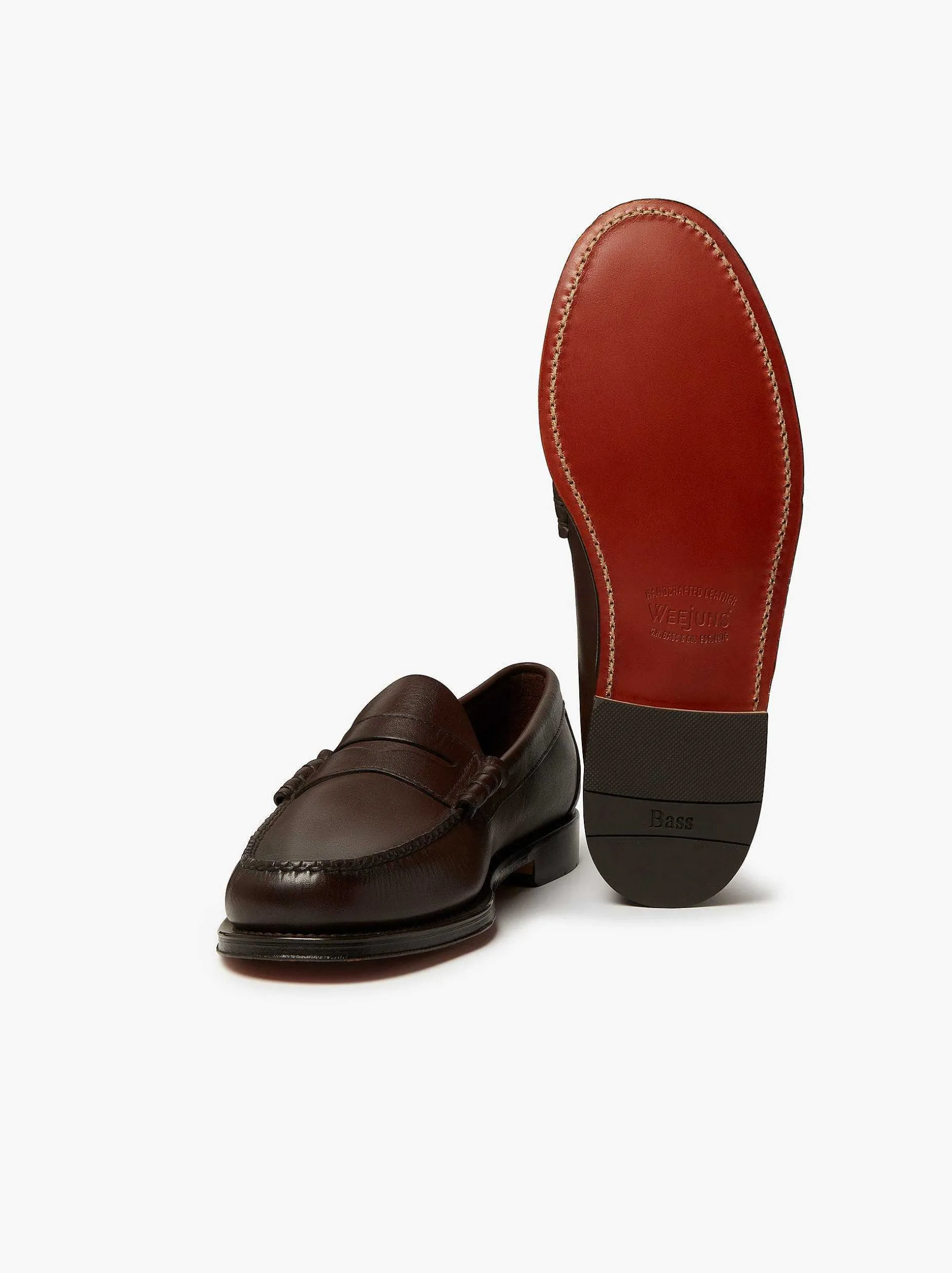 Online G.H.BASS Weejuns Larson Penny Loafers Chocolate