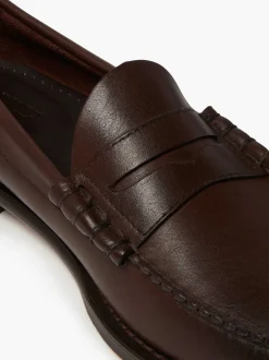 Online G.H.BASS Weejuns Larson Penny Loafers Chocolate