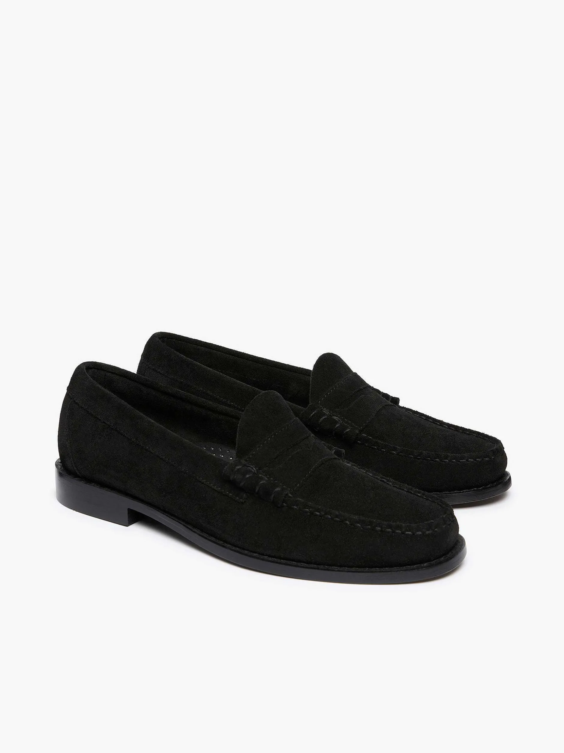 New G.H.BASS Weejuns Larson Penny Loafers Black