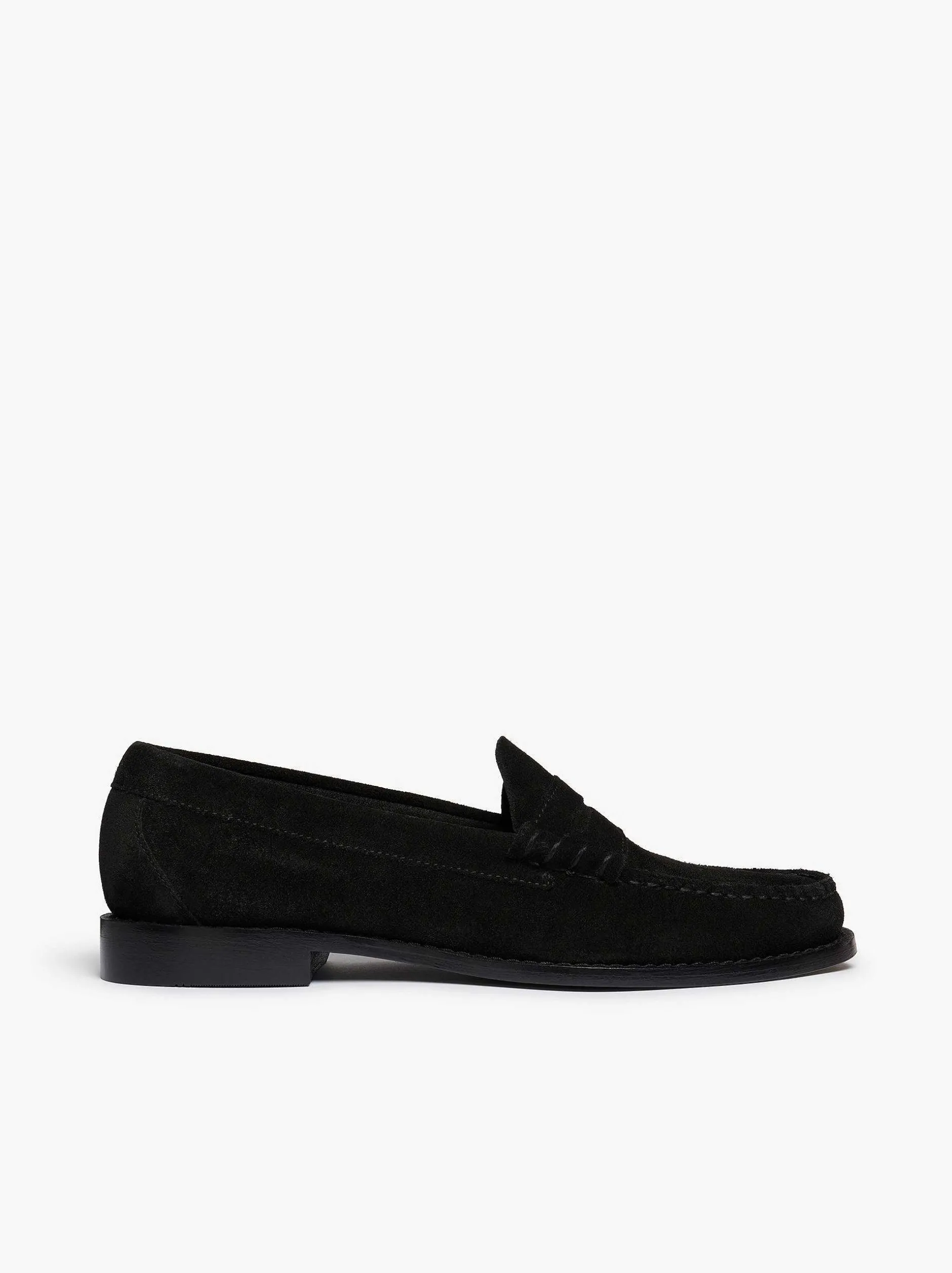 New G.H.BASS Weejuns Larson Penny Loafers Black