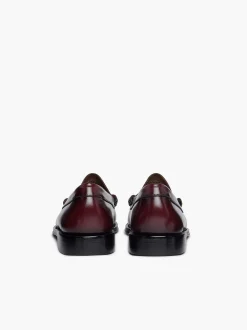 New G.H.BASS Weejuns Larson Penny Loafers Wine