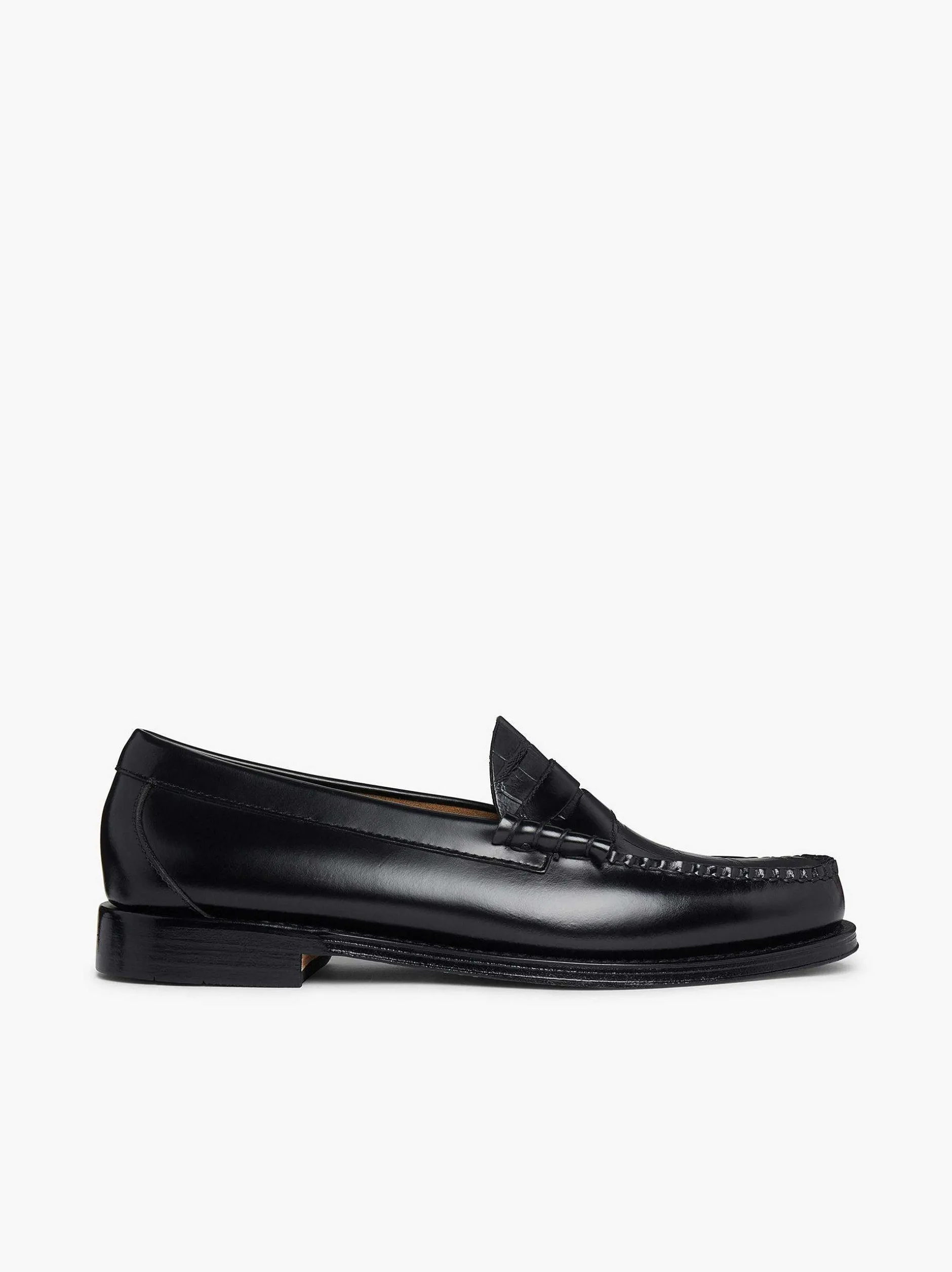 G.H.BASS Weejuns Larson Penny Loafers Black