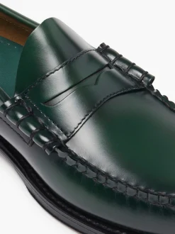Discount G.H.BASS Weejuns Larson Penny Loafers Green