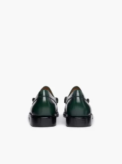 Discount G.H.BASS Weejuns Larson Penny Loafers Green