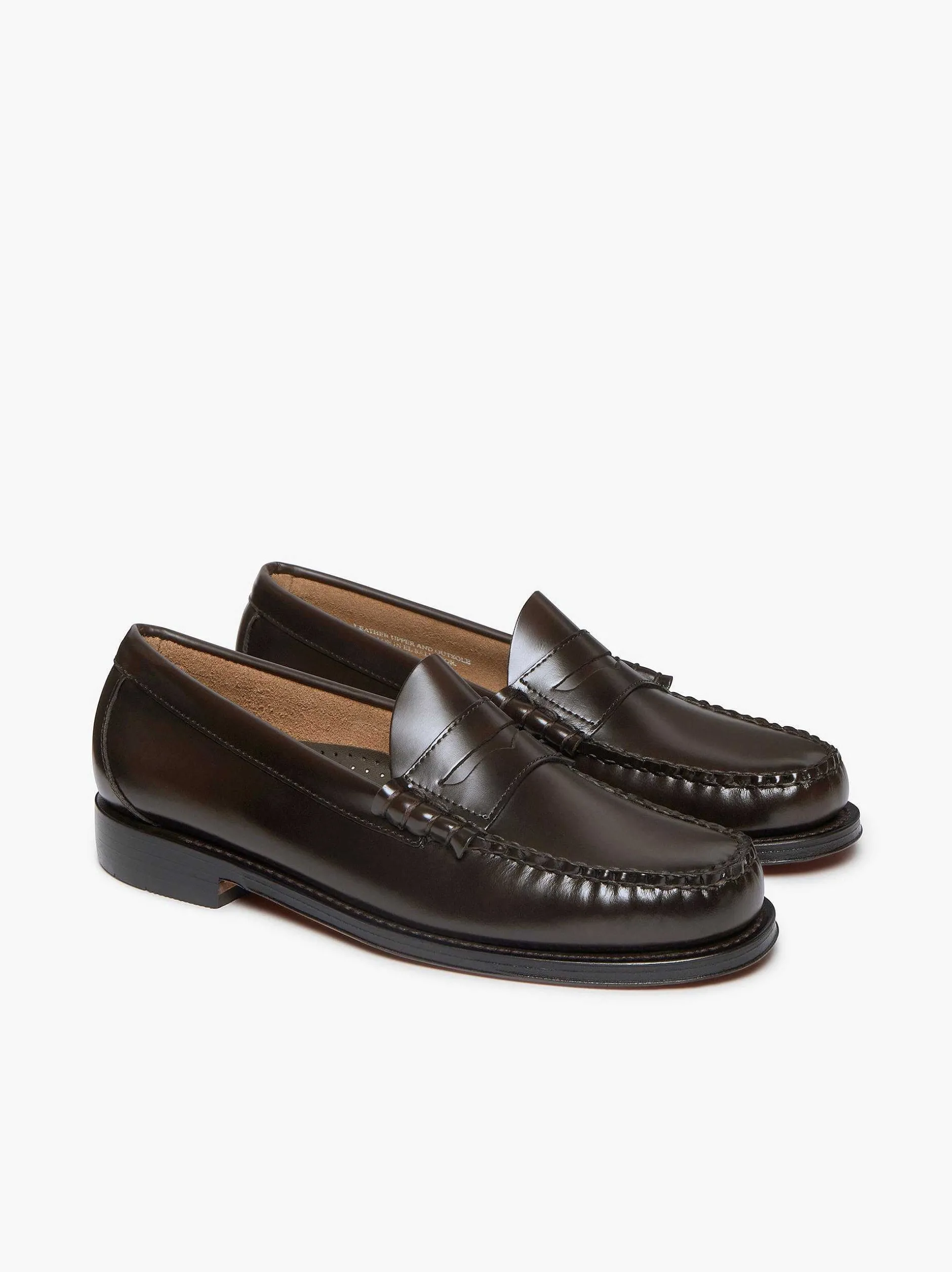 Online G.H.BASS Weejuns Larson Penny Loafers Chocolate