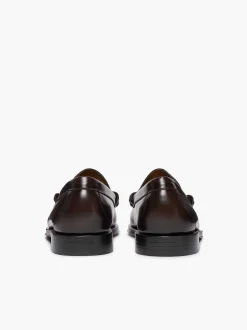 Online G.H.BASS Weejuns Larson Penny Loafers Chocolate