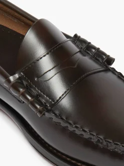Online G.H.BASS Weejuns Larson Penny Loafers Chocolate